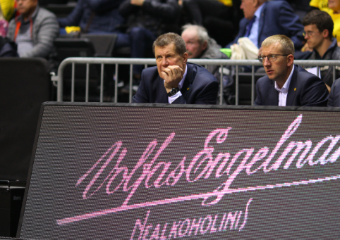 Didinga ceremonija: „Šiauliai“ iškels V. Pauliukėno marškinėlius į arenos palubes