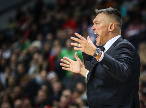 Š. Jasikevičius antrą mėnesį iš eilės tapo geriausiu ACB lygos treneriu