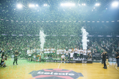 11-ą kartą iš eilės LKL čempionate triumfavo „Žalgiris“