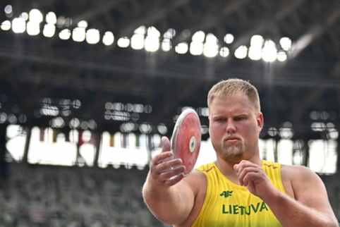 Andrius Gudžius disko metimo finale užėmė 6-ąją vietą