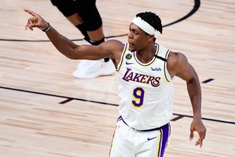 R. Rondo planuoja grįžti į Los Andželo „Lakers“ ekipą