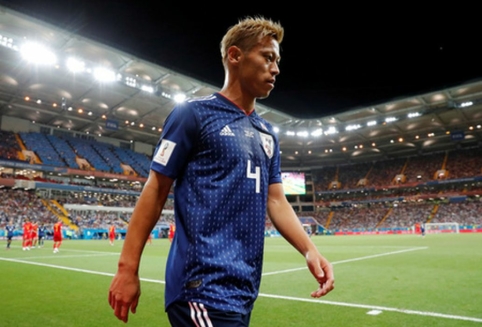 Japonijos futbolo legenda K. Honda papildys Marijampolės „Sūduvą“