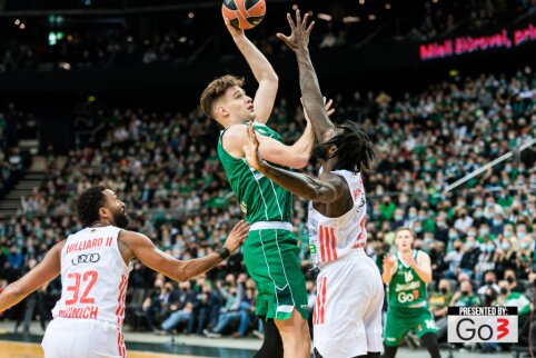 Nerezultatyviose rungtynėse „Žalgiris“ pripažino Milano ekipos pranašumą