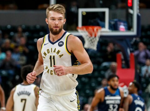 D. Sabonio sąskaitoje trigubas dublis, bet „Pacers“ ir vėl pralaimėjo