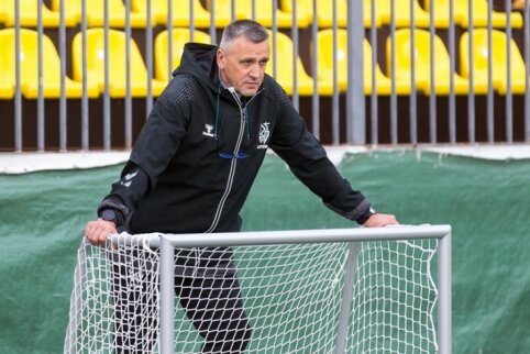 V. Ivanauskas prieš akistatą Šiaurės Airijoje: „Laukia labai sunkios rungtynės“