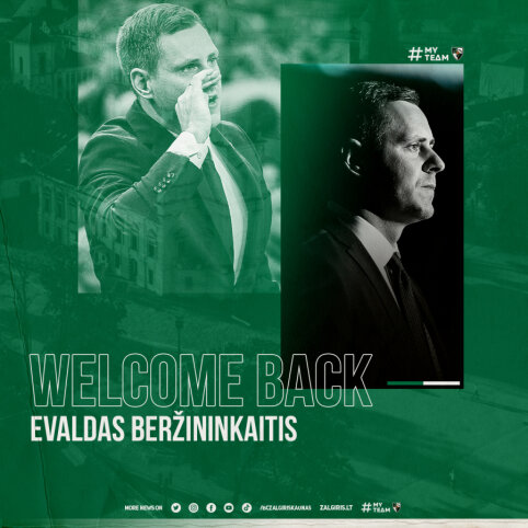 Oficialu: į „Žalgirį“ grįžta E. Beržininkaitis