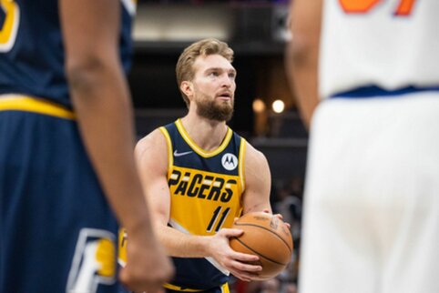 NBA savaitės žaidėjai – LeBronas Jamesas ir Domantas Sabonis