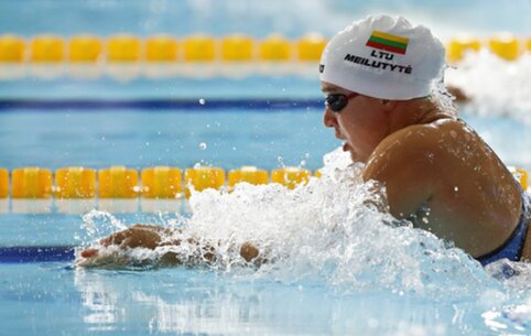 Stokholme – per keturias dienas du R. Meilutytės sidabro medaliai