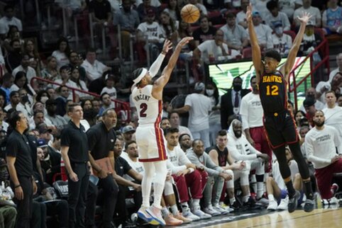 „Heat“ laimėjo dramą prieš „Hawks“ ir žengė į kitą atkrintamųjų etapą