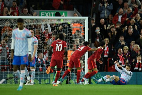 „Liverpool“ nepaliko šansų „Manchester United“ ekipai