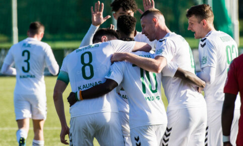 A lyga: „Kauno Žalgiris“ palaužė lygos lyderius
