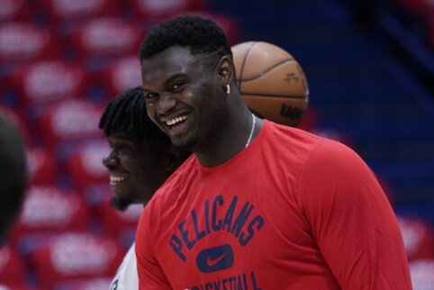 Z. Williamsonas pasirašys maksimalios vertės naujoko kontraktą su „Pelicans“