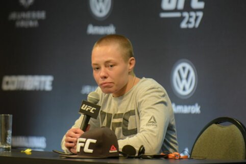 R. Namajunas: „Esu akivaizdžiai geriausia ir jūs puikiai tai žinote“