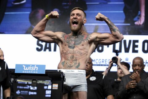 C. Mcgregoras apie M. Chandlerio iškvietimą į kovą: „Mes tikrai susikausime“