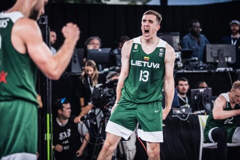 Amerikiečius įveikę lietuviai – pasaulio čempionato pusfinalyje