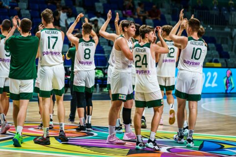 Prognozes paneigusi 17-mečių rinktinė: „Mums prognozavo 11-tą vietą“