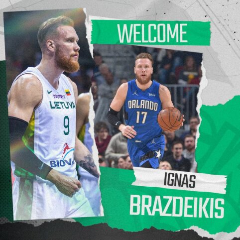 Oficialu: I. Brazdeikis pasirašė sutartį su „Žalgiriu“