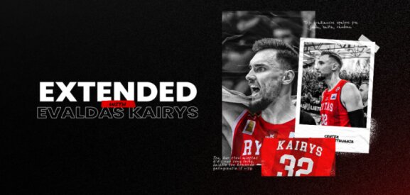 „Rytas“ pratęsė sutartį su E. Kairiu