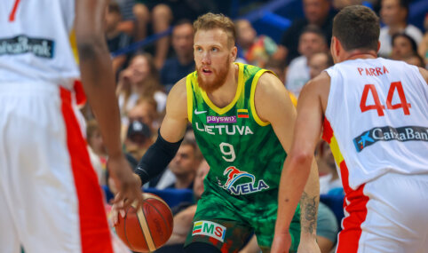 Europos čempionatas: Lietuva – Ispanija (tiesiogiai internete)