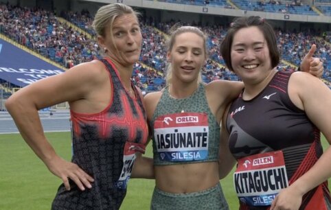 Deimantinė lygoje – trečia L. Jasiūnaitės vieta