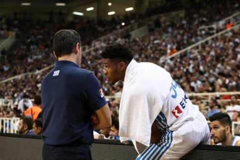 Fantastiškas G. Antetokounmpo atvedė graikus į lengvą pergalę prieš ispanus