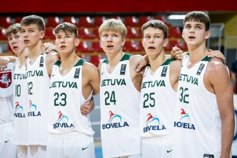 Skambus EČ startas: Lietuvos U16 rinktinė nušlavė prancūzus