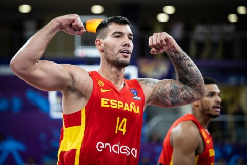 Ispanija neturėjo vargo su Juodkalnija