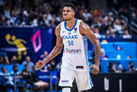 G. Antetokounmpo mėgavosi žaidimu Graikijos rinktinėje: „Įsimylėjau krepšinį iš naujo“