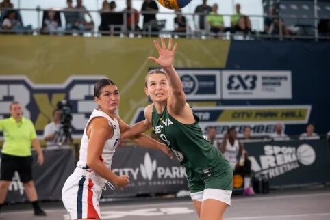 Finaliniame 3x3 „Women's Series“ etape – du Lietuvos rinktinės pralaimėjimai