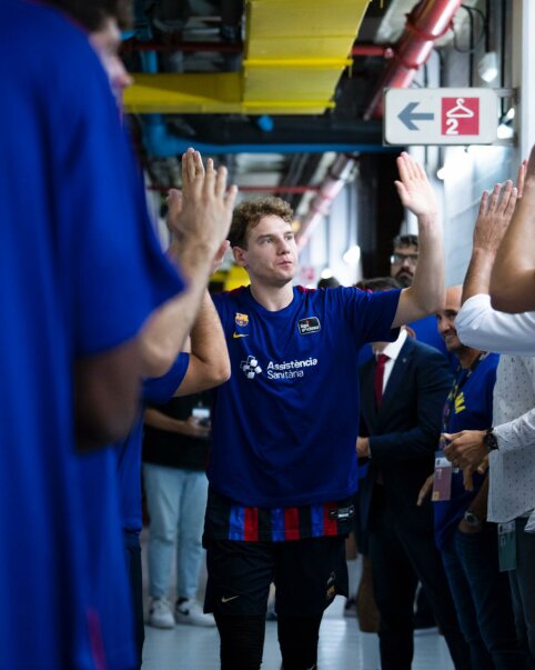 R. Jokubaitis žaidė rezultatyviai, o „Barca“ pasiekė pergalę 