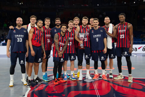 „Baskonia“ lietuviai prisidėjo 24 taškais prie pergalės kontrolinėse rungtynėse