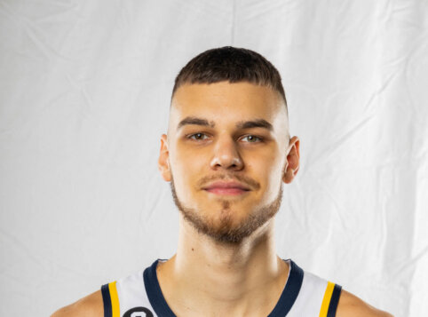 D. Sirvydis pelnė pirmuosius taškus atstovaujant „Pacers“ ekipa