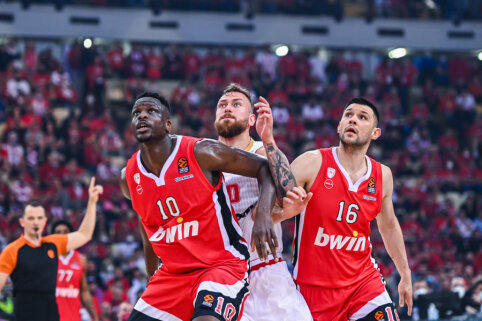 Pirmasis Eurolygos pusfinalis: „Olympiacos“ – „Monaco“ (tiesiogiai internete)