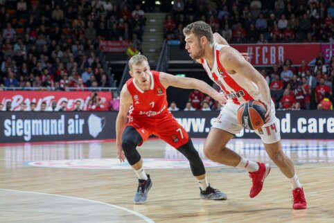 S. Vezenkovo karjeros mačas Eurolygoje pažymėtas triuškinančia „Olympiacos“ pergale