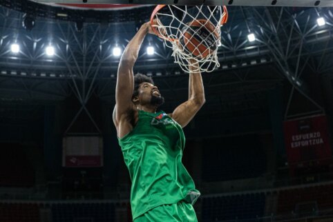 K. Hayesas padės „Žalgiriui“ rungtynėse su „Baskonia“