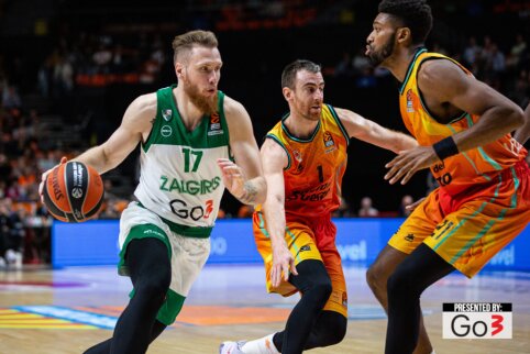 Užsikūręs „Žalgiris“ iš Valensijos parsiveža pergalę