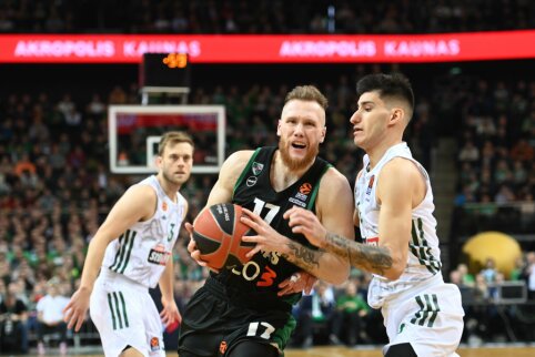 „Žalgirio“ pergalių seriją namuose nutraukė „Panathinaikos“