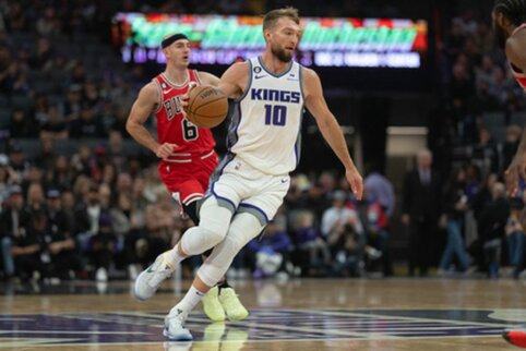 Žvėriškai žaidęs D. Sabonis padėjo „Kings“ lengvai susitvarkyti su lygos autsaideriais