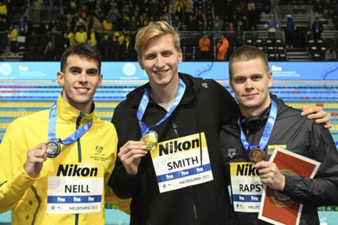 Pasaulio čempionato prizininkas Rapšys: „Jau žinome, ką galime padaryti, kad būčiau dar greitesnis“