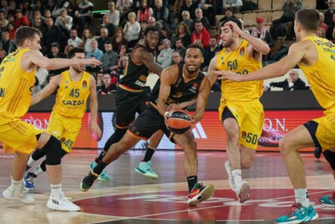 E. Okobo metimas su sirena išplėšė „AS Monaco“ pergalę prieš ALBA