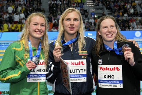 R. Meilutytė iškovojo pasaulio čempionato auksą
