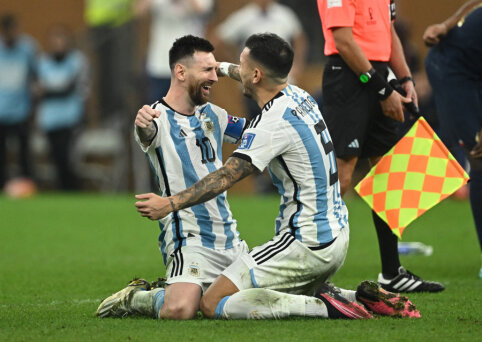 Dramos kupiname pasaulio čempionate po 11 m. baudinių serijos triumfavo Argentina