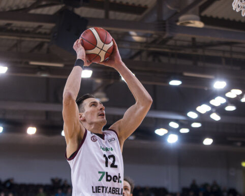 Svarbias rungtynes pasitinkantis „Lietkabelis“: „Sirgaliai mums labai padeda“
