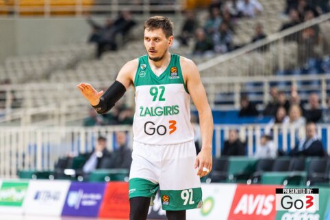 Po pertraukos subyrėjęs „Žalgiris“ patyrė sutriuškinimą Atėnuose