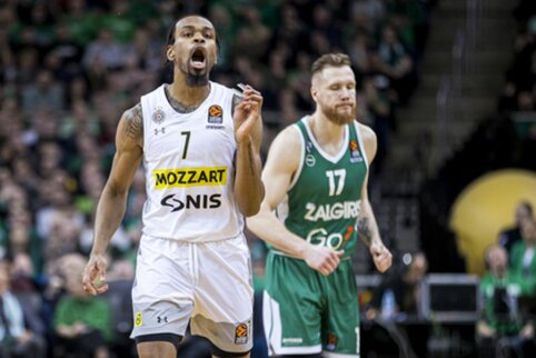 Po pertraukos atsigavimo ženklus pradėjęs rodyti „Žalgiris“ galiausiai krito prieš „Partizan“
