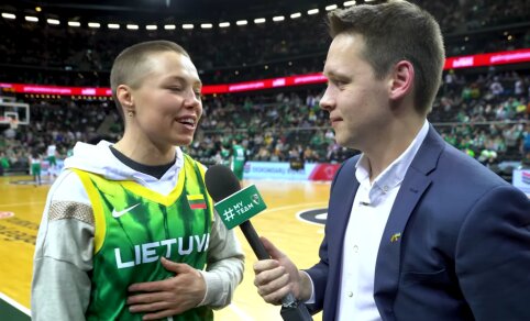 R. Namajunas: „Esu labai dėkinga, kad turiu lietuviškas šaknis“