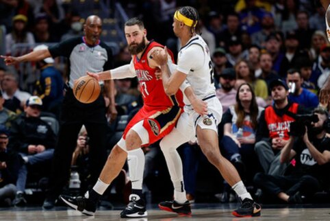 J. Valančiūnas su Naujojo Orleano „Pelicans“ nugalėjo Niujorko „Knicks“ krepšininkus