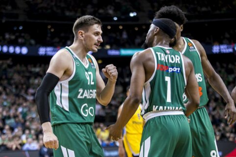 Atkrintamųjų viltis – gyva: „Žalgiris“ per paskutines sekundes palaužė „Maccabi“