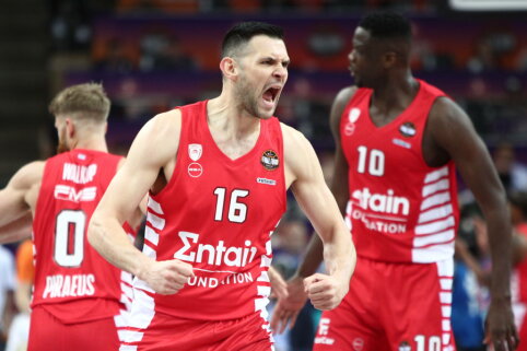 Įspūdingai atsitiesęs „Olympiacos“ – pirmasis Eurolygos finalo dalyvis