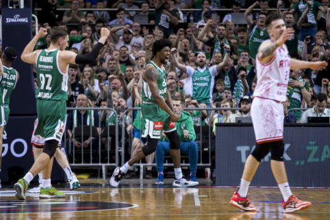 Po pertraukos dominavęs „Žalgiris“ – per žingsnį nuo LKL trofėjaus